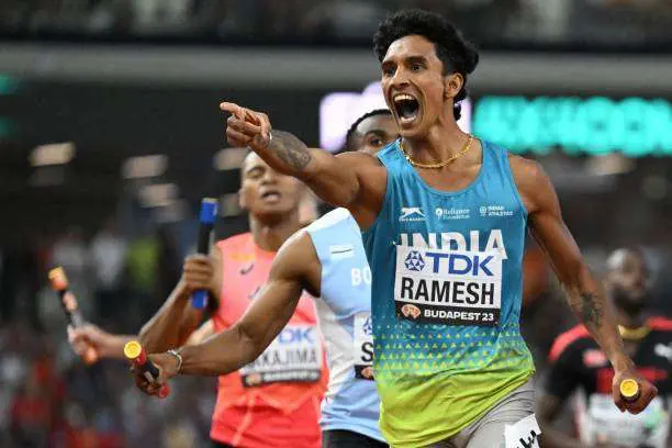 The Remarkable Journey of Rajesh Ramesh: From Ticket Collector to World’s Athletics Championship | KreedOn