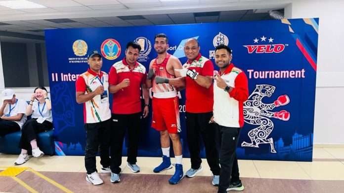 Elorda Cup 2023: Indian Boxer Sumit Advances into the Semifinals | KreedOn