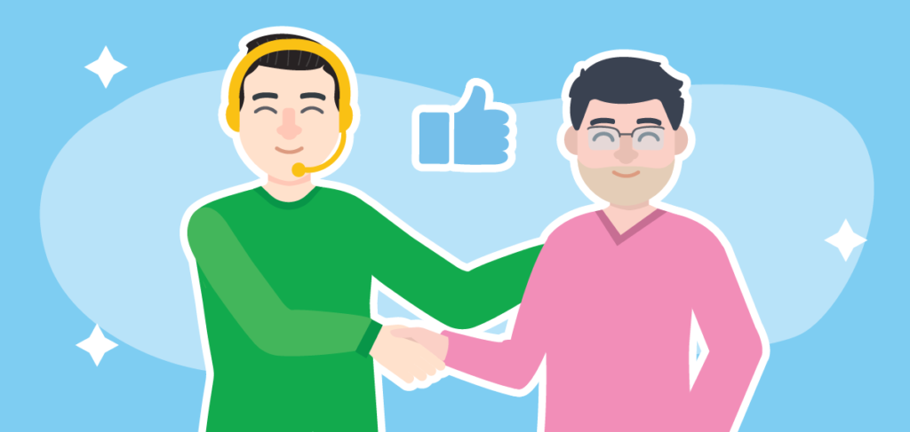 Customer happiness Positive agent feedback