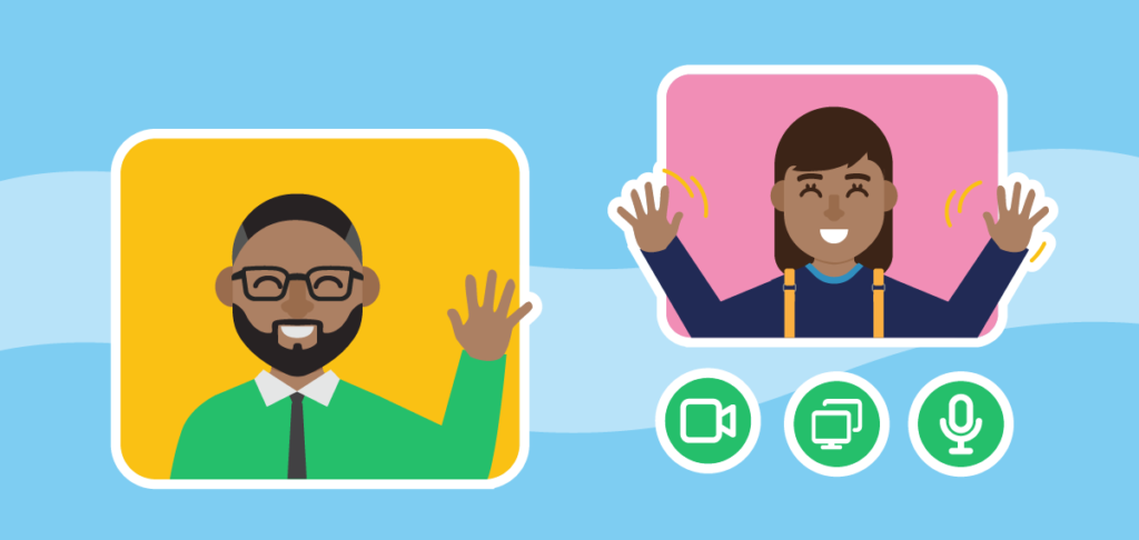 Customer service with video + voice + screensharing Customer service with video + voice + screensharing