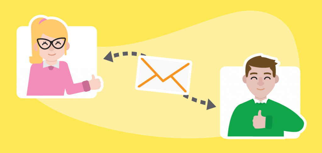 Collaborate with your team Customer service team members collaborating