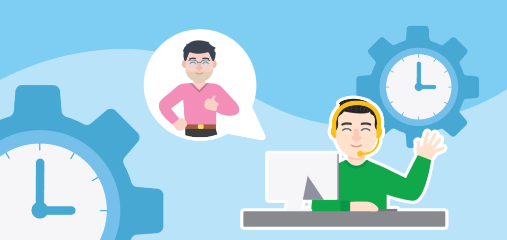 Value the customer’s time Valuing the customer’s time