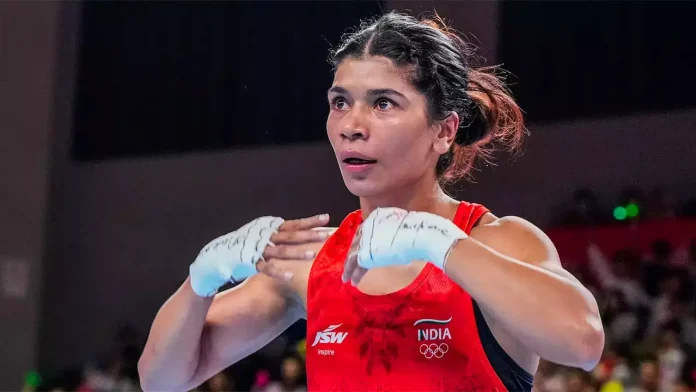 Asian Games: Nikhat Zareen Secures Paris Olympic Quota, Clinched Medal With Semifinal Spot in 50kg Category | KreedOn